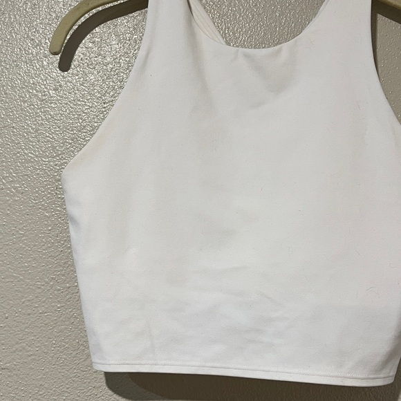 Athleta Conscious White Sports Bra - Picture 3 of 10